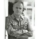 Bobby Davro signed 10 x 8 b/w Comedian Portrait Photo, from in person collection autographed at