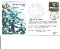 Lt. Cdr. David Birkin World War Two signed flown cover. RAFES SC37. 'The Shelburne Line'