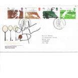 Kaveta Piska signed Racket Sports FDC. 12/1/77 FDI postmark. Good Condition. All signed pieces