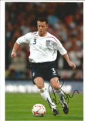 Football Nicky Shorey 12x8 signed colour photo pictured in action for England. Good Condition. All