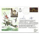Air Vice Marshal Raymond Collishaw CB, DSO, OBE, DSC, DFC official double signed RAF First Day Cover