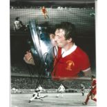 Football Alan Kennedy 10x8 colour enhanced montage photo pictured in action for Liverpool F. C. Good