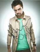 Dominic Cooper signed 10 x 8 colour Photoshoot Portrait Photo, from in person collection autographed