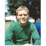 Football Gordon West 10x8 signed colour photo pictured during his time with Everton. F. C. Good