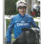Horse Racing James Doyle 10x8 signed colour photo. James Doyle (born 22 April 1988 in Cambridge,