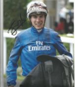 Horse Racing James Doyle 10x8 signed colour photo. James Doyle (born 22 April 1988 in Cambridge,