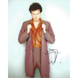 Colin Firth signed 10 x 8 colour Photoshoot Portrait Photo, from in person collection autographed at