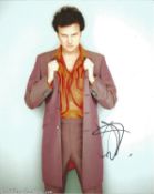Colin Firth signed 10 x 8 colour Photoshoot Portrait Photo, from in person collection autographed at