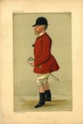 Colonel John Hargreaves Vanity Fair print. Dated 11. 06. 1887. Good Condition. We combine postage on