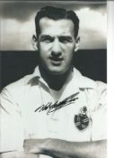 Football Nat Lofthouse 12x8 signed black and white photo pictured in Bolton Wanderers kit. Good
