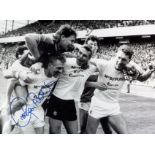 Football Graham Roberts signed 16x12 black and white photo pictured with his fellow Englishman