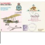 Flt. Lt. Oliver Philpot MC, DFC signed RAF World War Two flown cover. No. 42 Squadron 'International