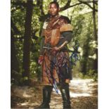 David Harewood signed 10 x 8 colour Robin Hood Portrait Photo, from in person collection autographed