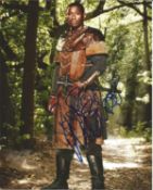 David Harewood signed 10 x 8 colour Robin Hood Portrait Photo, from in person collection autographed