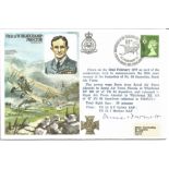 Flt Lt A W Beauchamp-Proctor, VC, DSO, MC, DFC official signed RAF First Day Cover RAFM HA 13.