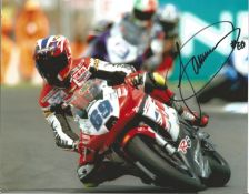 Motor Racing Jamie Whitham signed 10x8 colour photo. James 'Jamie' Whitham (born James Michael
