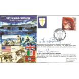 The Sicilian Campaign official double signed Royal Air Force cover JS/50/43/8. Signed by Brigadier