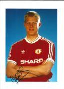 Football Peter Schmeichel signed 12x8 colour photo pictured in Manchester United kit. Good