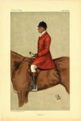 Hargreaves Cattistock Vanity Fair print. Dated 30. 03. 1899. Good Condition. We combine postage on
