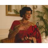 Meera Syal signed 10 x 8 colour Photoshoot Landscape Photo, from in person collection autographed