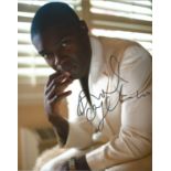 David Oyelowo signed 10 x 8 colour Photoshoot Portrait Photo, from in person collection