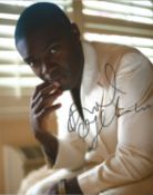 David Oyelowo signed 10 x 8 colour Photoshoot Portrait Photo, from in person collection