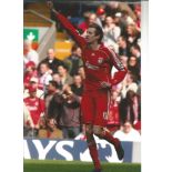 Football Peter Crouch 12x8 signed colour photo pictured while playing for Liverpool F. C. Good