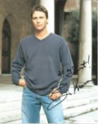Brian Krause signed 10 x 8 colour Charmed Portrait Photo, from in person collection autographed at