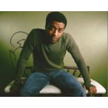 Chiwetel Ejiofor signed 10 x 8 colour Landscape Photo, from in person collection autographed at