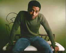 Chiwetel Ejiofor signed 10 x 8 colour Landscape Photo, from in person collection autographed at