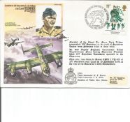 Tedder (son of The Lord Tedder) signed RAF 207 Squadron flown cover . RAFM HA12. Cover dedicated