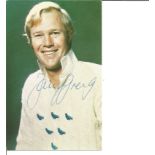 Cricket Tony Greig signed 5x3 colour photo pictured during his playing days with Sussex C. C. C.