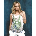 Diane Kruger signed 10 x 8 colour Photoshoot Portrait Photo, from in person collection autographed