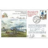 Opening of Londons First Air Terminal official double signed cover RAF FF14. Signed by Sir Peter