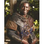 David Harewood signed 10 x 8 colour Robin Hood Portrait Photo, from in person collection autographed