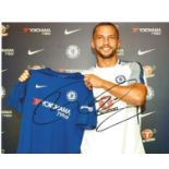 Football Danny Drinkwater 10x8 signed colour photo pictured after signing for Chelsea. Good