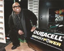 Cee Lo Green signed 10 x 8 colour Landscape Photo, from in person collection autographed at ITV