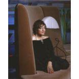 Meera Syal signed 10 x 8 colour Photoshoot Portrait Photo, from in person collection autographed at.