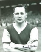 Football Brian Pilkington 10x8 signed black and white photo pictured during his playing days with