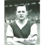 Football Brian Pilkington 10x8 signed black and white photo pictured during his playing days with