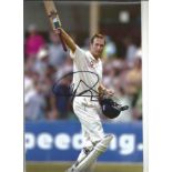 Cricket Michael Vaughan signed 12x8 colour photo pictured while playing for England. Good Condition.