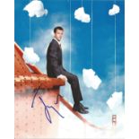 Jonny Lee Miller signed 10 x 8 colour Photoshoot Portrait Photo, from in person collection