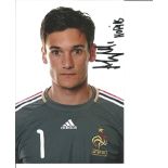 Football Hugo Lloris signed 6x4 colour profile photo pictured in French kit. Good Condition. All