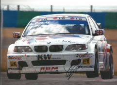 Motor Racing Andy Priaulx signed 12x8 colour photo. Andrew Graham "Andy" Priaulx (MBE (born 8 August