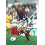 Football Steve Lomas signed 12x8 colour photo pictured in action for West Ham United. Good