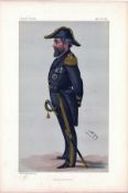 2X Navy Vanity Fair prints An Admiral of the Fleet dated 22. 01. 1903 and Naval Reserves dated 28.