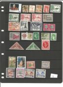 World mixture Collection of 35 stamps Mostly used Includes Virgin Islands, Sudan, Gibraltar Includes