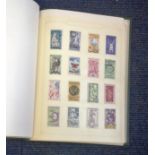 World mint and used stamp collection in green Apollo stamp album. 25 pages hinged includes