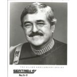 Star Trek James Doohan signed 10 x 8 inch b/w photo. Good Condition. All signed pieces come with a