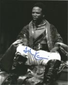 John Kani Actor Signed 8x10 Photo. Good Condition. All signed pieces come with a Certificate of